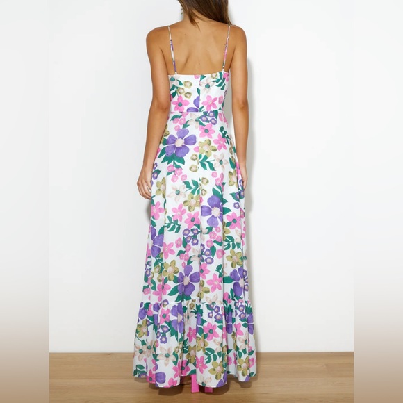 Hello Molly SUNSET WALK MAXI DRESS MULTI ,Size S - Picture 4 of 8